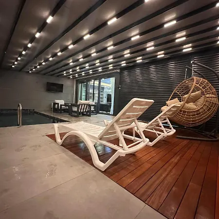 Modern With Heated Private Pool - Antalya Lara Villa
