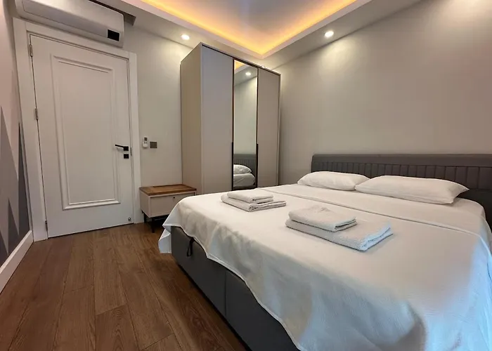 Modern With Heated Private Pool - Antalya Lara Villa